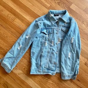 Judy Bridal Oversized Denim Jacket (M)